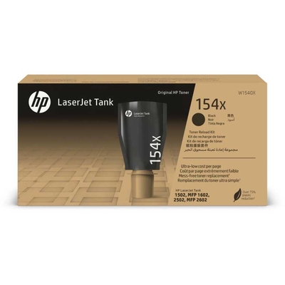 HP W1540X (154X) Siyah Orjinal Toner Dolum Seti -