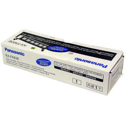 Panasonic KX-FA83E Schwarzer Orjinaltoner — KX-FL51/