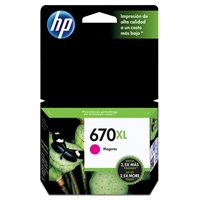 HP CZ119AB (670XL) Kırmızı Orjinal Kartuş Yüks