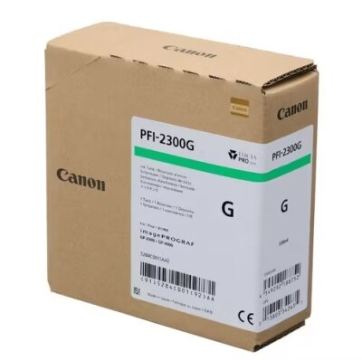 Canon PFI-2300G (5284C001) Yeşil Orjinal Kartuş -