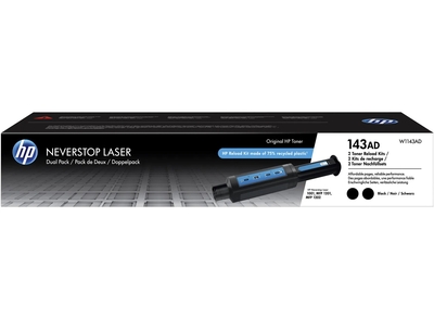 HP 143AD (W1143AD) Nie Toner 2li Paket Neverst