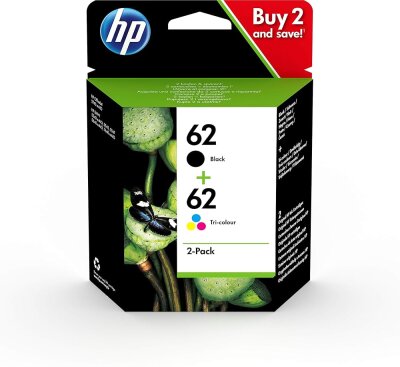 HP N9J71AE(62) Black+ColorART Kartusche 2li