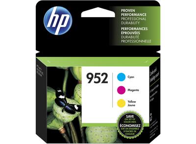 HP N9K27AN (952) Cyan/Magenta/Yellow Original Cartridge 3-pack - OfficeJet Pro 7720