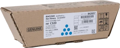 Ricoh 842657 Cyan Original Toner - IM C320