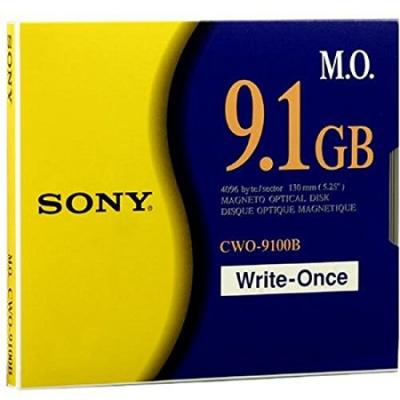 Sony CWO-9100B 4096 B/S Worm Magnetische Optische Scheibe 9.1GB