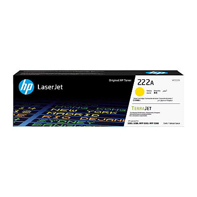 HP W2222A (222A) Gelber Original-Toner - LaserJet Pro