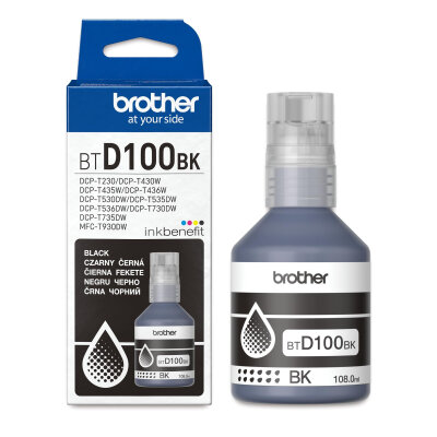 Brother BTD100BK Schwarze Original-Tintenpatrone - DCP-T230