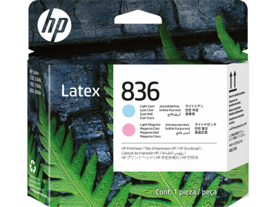 HP 4UV97A (836) Açık Mavi-Açık Kırmızı Orjinal Lat