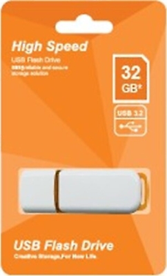Elba 32GB Plastic White-Orange 3.2 USB Flash Drive