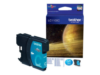 Brother LC1100C Cyanfarbene Original-Tintenpatrone - DCP-385C / DCP-395CN