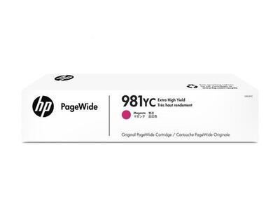 HP L0R18YC (981YC) Magenta Original Cartridge Extra High Yield - PageWide 556dn / MFP 586z