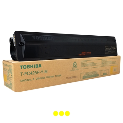 Toshiba T-FC425P-Y-M Gelber Orjinaltoner — E-Studio