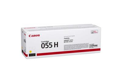 Canon CRG-055H Y (3017C002) Gelbe Original-Tonerpatrone.
