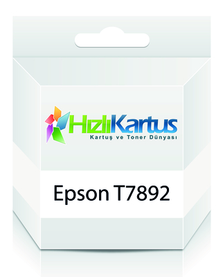 Epson C13T789240 (T7892) Cyanfarbene kompatible Tintenpatrone - WF-5110 / WF-5190