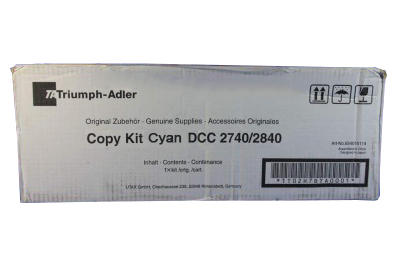 Triumph Adler DCC-2740, DCC-2840 Cyan-Originaltonerpatrone (654010011)
