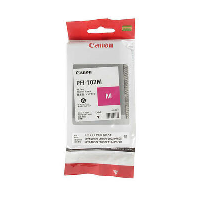 Canon PFI-102M (0897B001) Originaltinte, Rot.
