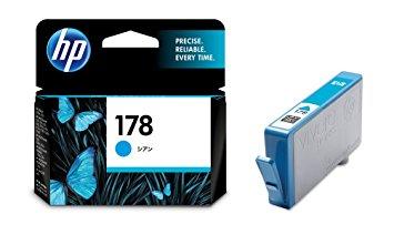 HP CB318HJ (178) Cyan Originalpatrone - C6380 / C6383 (Beschädigte Verpackung)