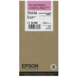 Epson C13T653600 (T6536) Açık Kırmızı Orjinal Kart