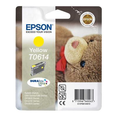 Epson C13T06144020 (T0614) Yellow Original Ink - DX3800 / DX3850 (U)