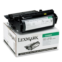 Lexmark 12A5840 Black Original Toner - T610 / T612