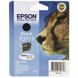 Epson C13T07114021 (T0711) Siyah Orjinal Kartuş -