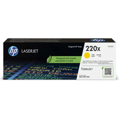 HP W2202X (220X) Sarı Orjinal Toner Yüksek Kapasit