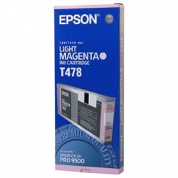 Epson C13T478011 (T478) Açık Kırmızı Orjinal Kartu