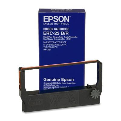 Epson ERC-23BR C43S015362 Original Black-Red Stripe