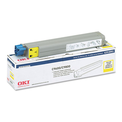 OKI 42918901 Sarı Orjinal Toner - C9600 / C9800