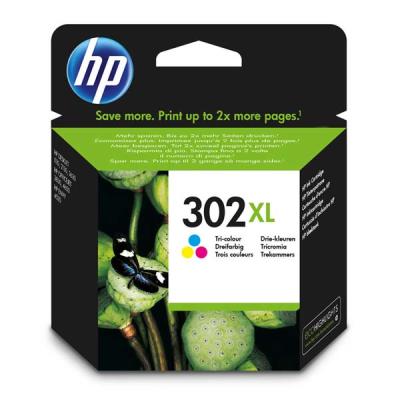 HP F6U67AE (302XL) Renkli Orjinal Kartuş Yüksek Ka