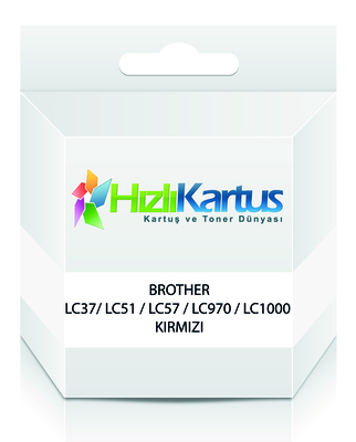 Brother LC37 / LC51 / LC57 / LC970 / LC1000 Magentafarbene kompatible Tintenpatrone - DCP-130C / DCP-135C