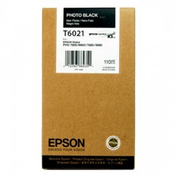 Epson C13T602100 (T6021) Foto Siyah Orjinal Kartuş