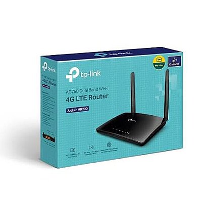 TP-Link Archer MR200 Dual-Band 3G/4G LTE Router + SIM Card
