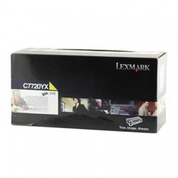 Lexmark C7720YX Yellow Original Toner - C772 / X772