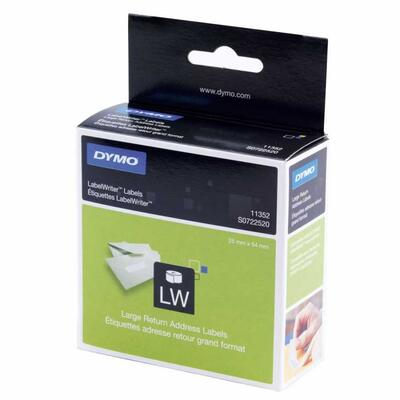 Dymo S0722520 Lw Iade Address Tag 25mm x 54mm