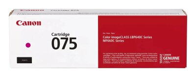 Canon CRG-075 M (6363C002) Magenta Original Toner - MF662Cdw / LBP646Cdw