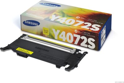 Samsung CLT-Y4072S (SU472A) Yellow Original Toner - CLP-320 (Without Box)