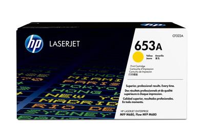 HP CF322A (653A) Yellow Original Toner - LaserJet M680