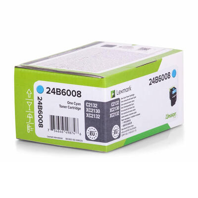 Lexmark 24B6008 Cyanfarbener Originaltoner - XC2130 / XC2132