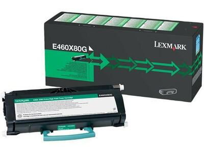 Lexmark E460X80G Original Toner Extra High Yield - E460 / E462