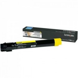 Lexmark X950X2YG Yellow Original Toner - X950de / X952de