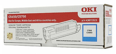 OKI 43872323 Mavi Orjinal Toner - C5650 / C5750