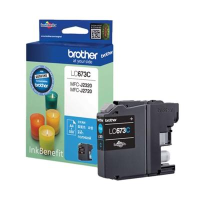 Brother LC673C Cyanfarbene Original-Tintenpatrone - MFC-J2720 / MFC-J2320