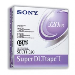Sony SDLT1-320 Super DLT-1 160Gb/320Gb 559m, 12.65