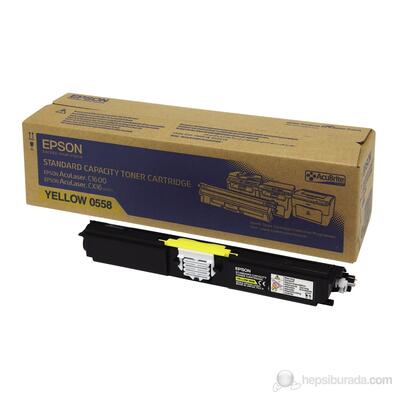 Epson CX16 / C1600 C13S050558 Sarı Toner - Standar