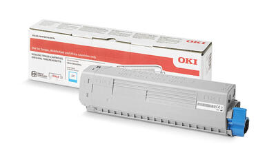 OKI 47095707 Cyan Original Toner - C824DN / C834DNW