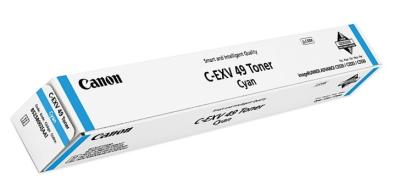 Canon C-EXV49 C (8525B002)  Cyan Original Toner - IR-C3300 / IR-C3320