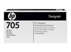 HP CD957A (705) Light Blue Original Printhead and Cleaner - DesignJet 5100