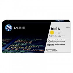 HP CE342A (651A) Gelbe Originaltonerpatrone - Laserjet M775dn / M775z
