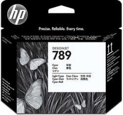 HP CH613A (789) Cyan-Light Cyan Original Head Cartridge - L25500 (Ex)